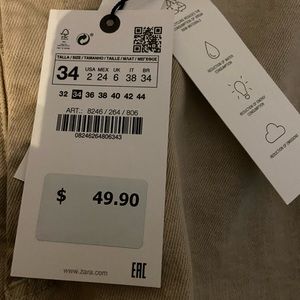 zara marine wide leg jeans